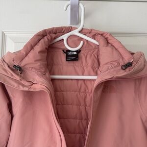 The North Face Women’s Dusty Pink Insulated Puffer Jacket